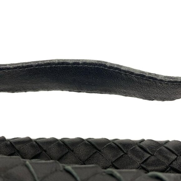 Bottega Veneta Handbag Intrecciato Black Leather - Picture 9 of 15